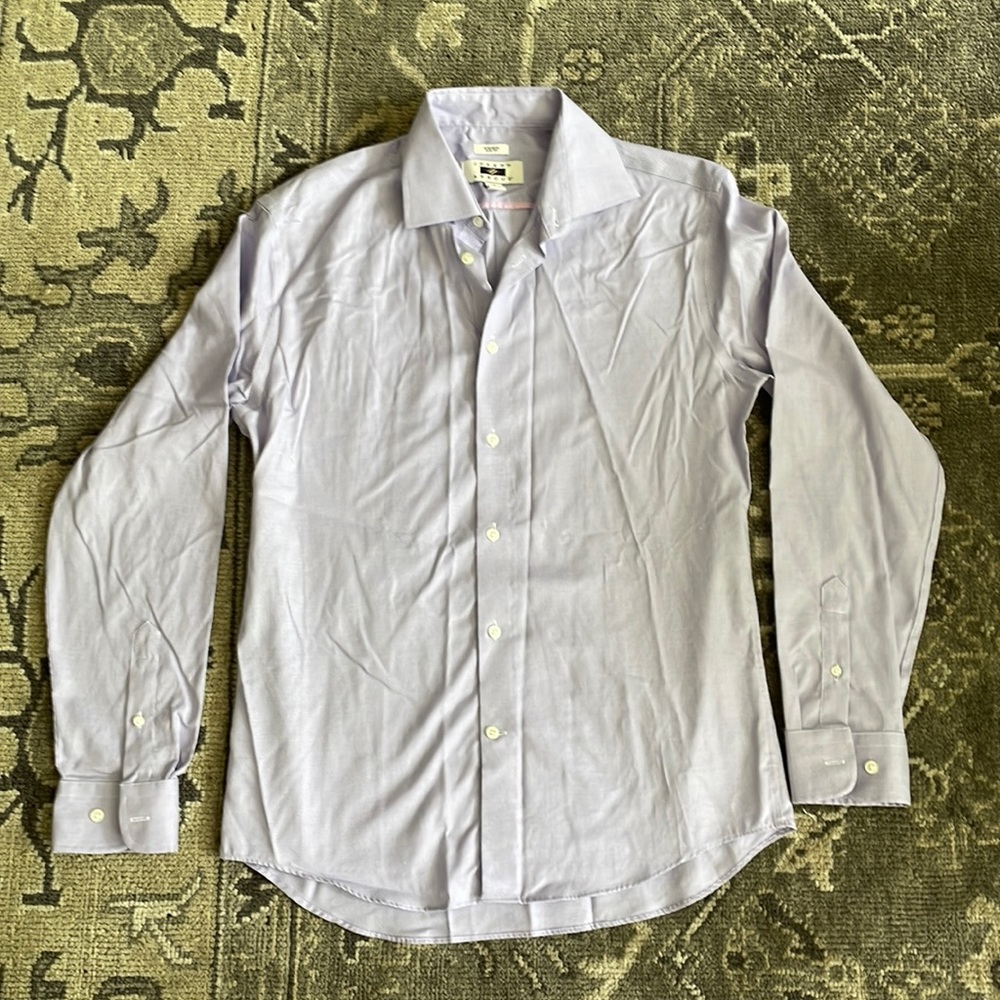 Purple Joseph Abboud Mens Dress Shirt